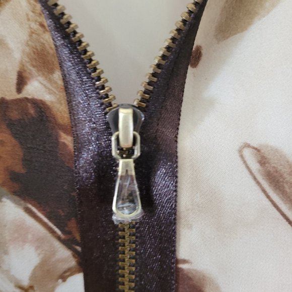 Jones of New York - Fall Floral Sleeveless Dress - Picture 5 of 6